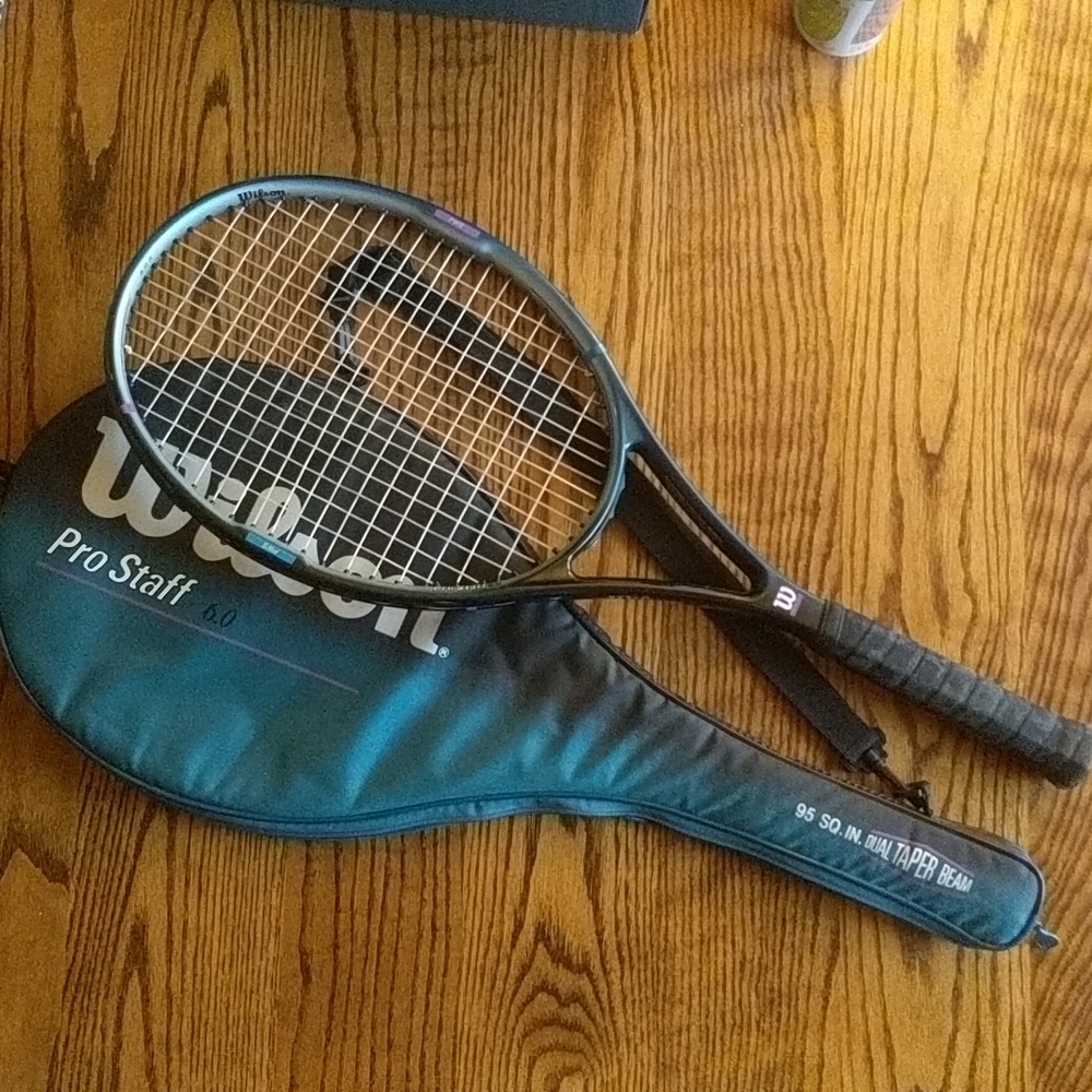 Wilson Pro Staff 6.0 95 Sq. In. Tennis Racquet w/Case